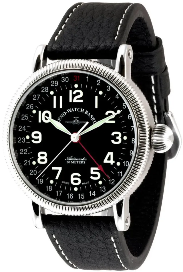 Zeno-Watch Basel Nostalgia XL Pointer Date montre