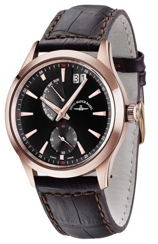 Zeno-Watch Basel Gentleman Big Date Quartz montre grande date