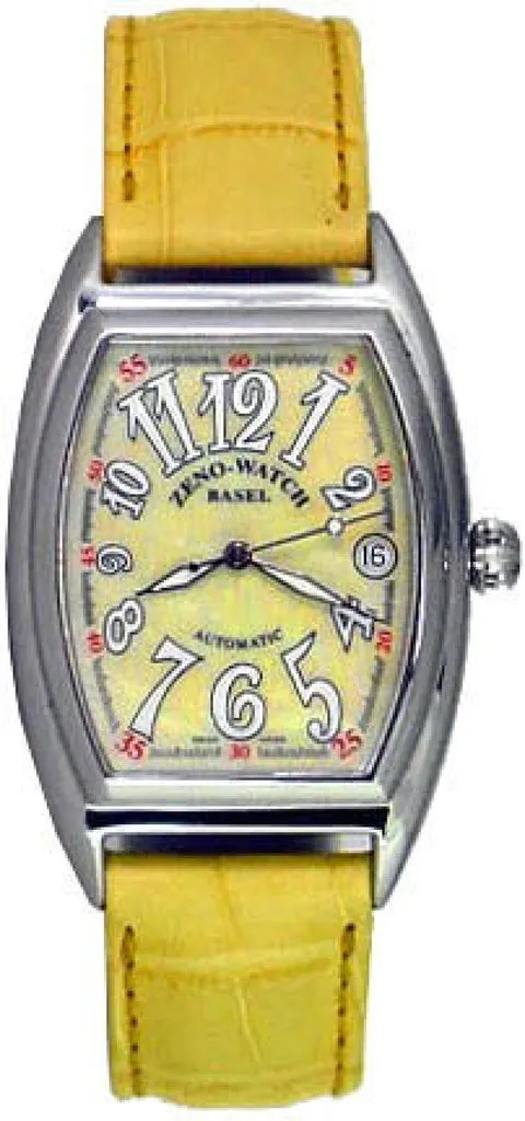 Zeno-Watch Basel Tonneau Retro Shell montre nacre