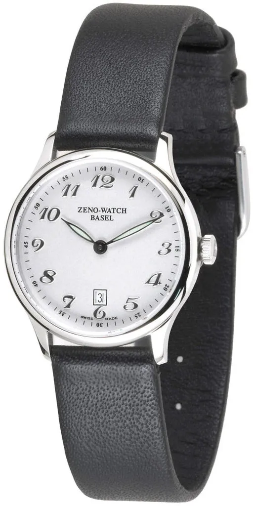 Zeno-Watch Basel Flatline Flat Numbers montre quartz
