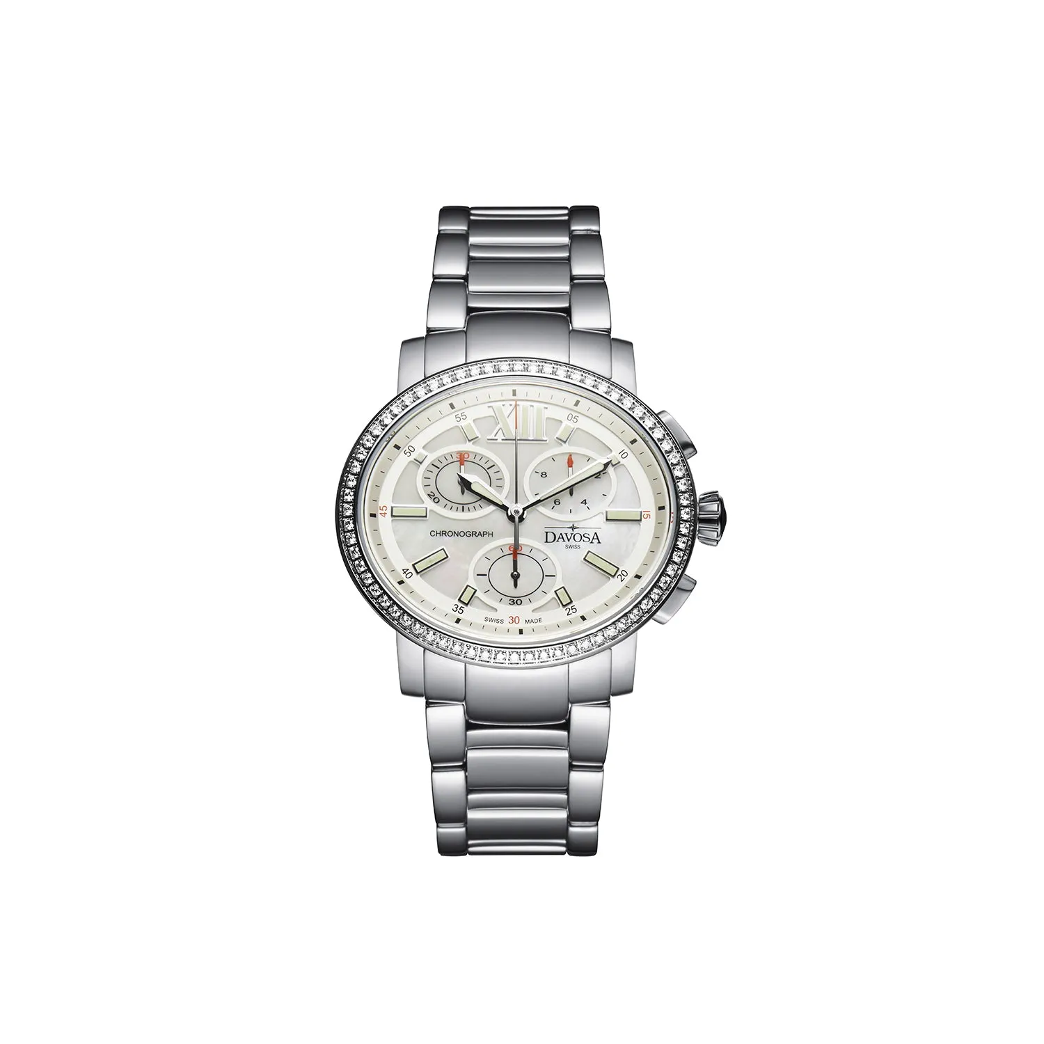 Davosa Oval Edition Montre femme quartz nacre ovale