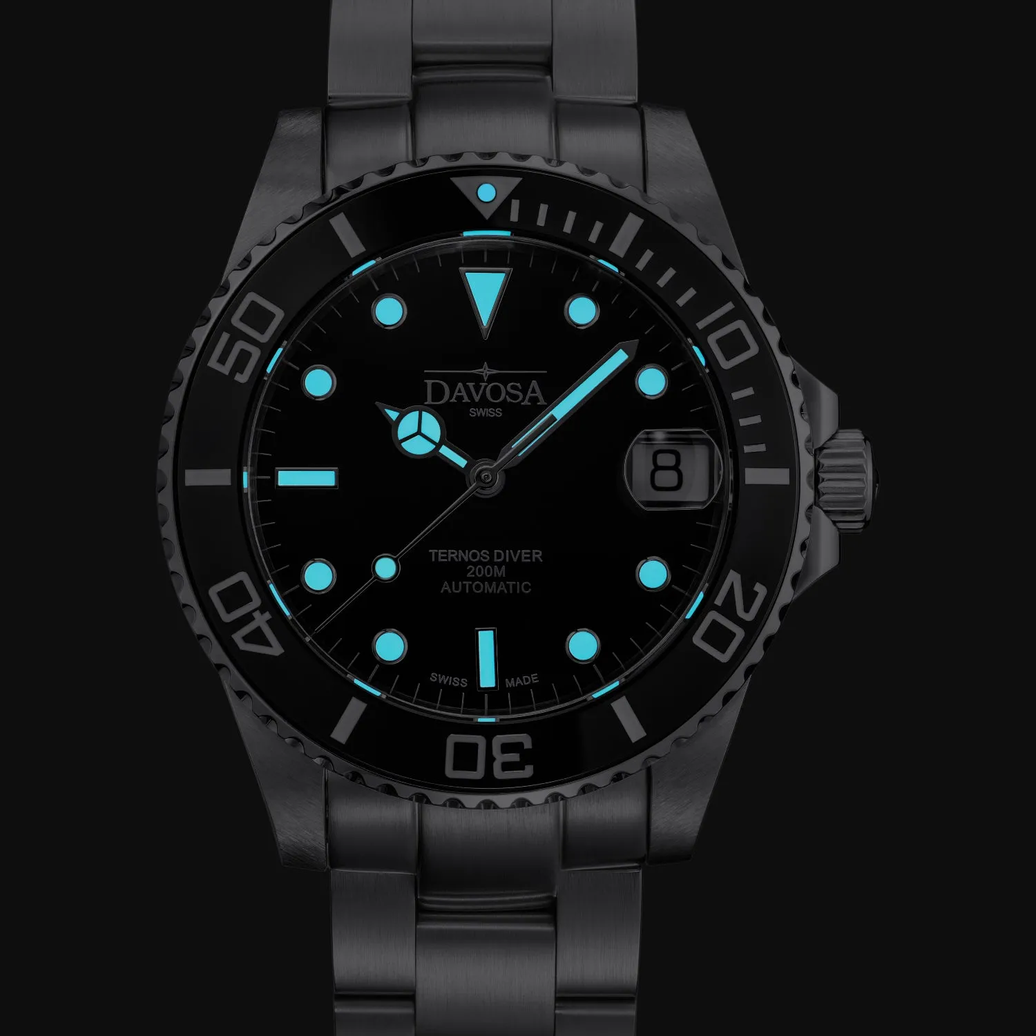 Davosa Ternos Medium Montre Plongee Automatique 36,5mm