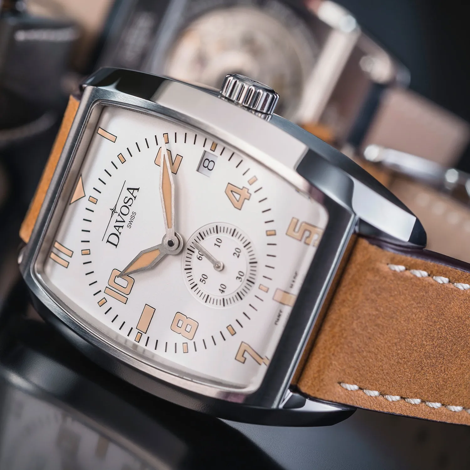 Davosa Evo 1908 montre automatique date à 3 h