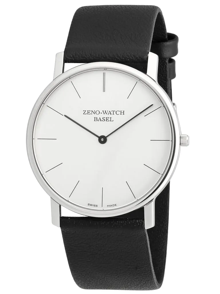 Zeno-Watch Basel Bauhaus Stripes montre quartz noire