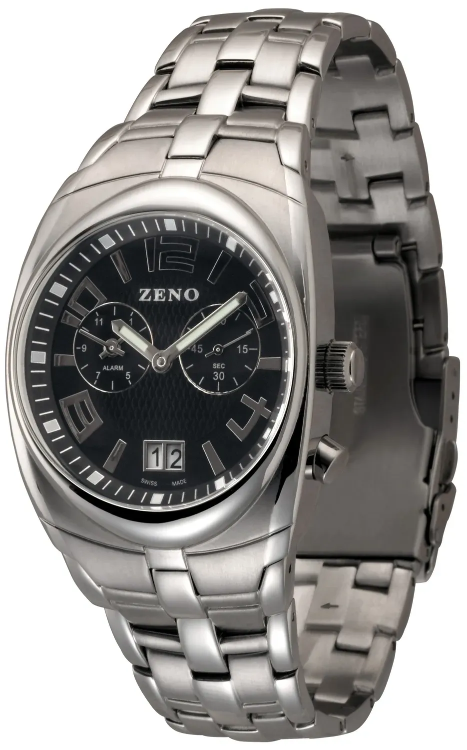 Zeno-Watch Basel Race Alarm Big Date montre alarme