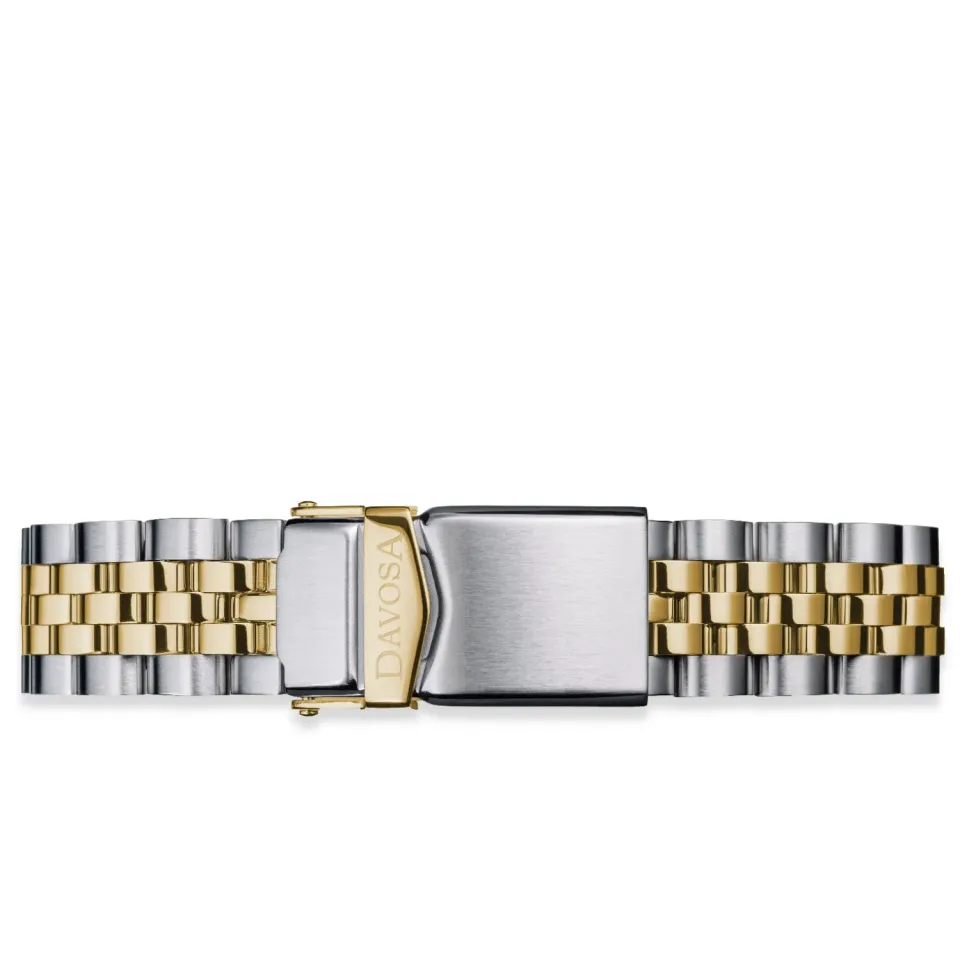 Davosa Ternos Ceramic PentaLink bracelet acier bicolore 20 mm