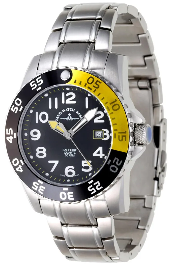 Zeno-Watch Basel Airplanediver II montre plongée 50 ATM