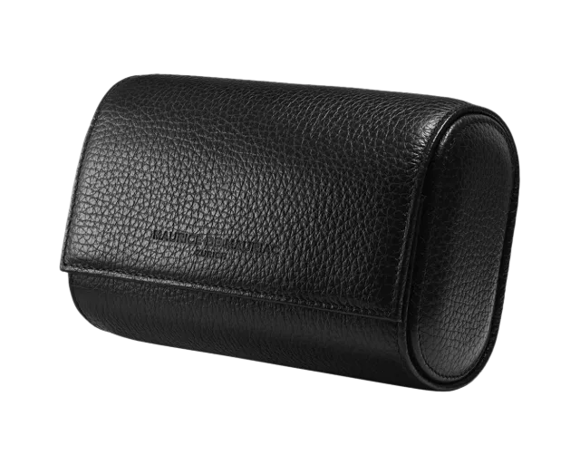 Maurice de Mauriac Oval Leather Travel Case étui voyage