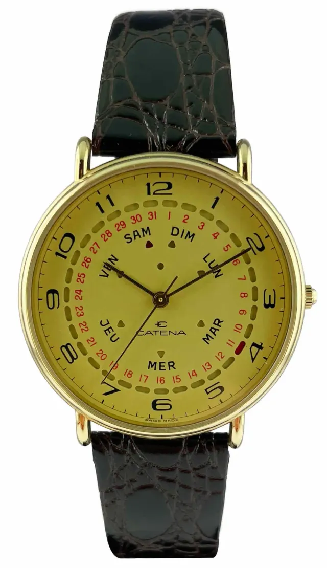 Zeno-Watch Basel Catena 840 montre day-date