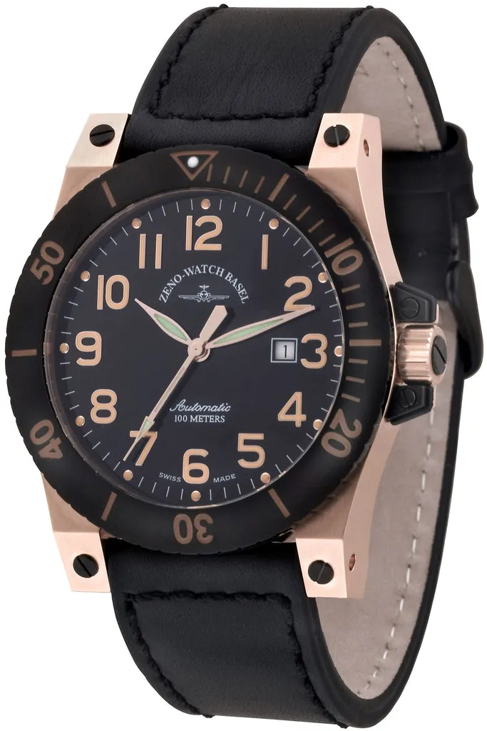 Zeno-Watch Basel Muscle Automatic montre acier limitée