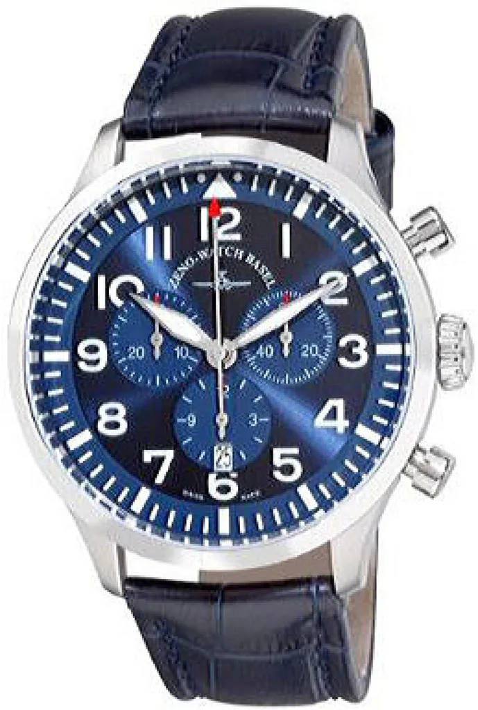 Zeno-Watch Basel Navigator NG Chronograph Quartz montre pilote