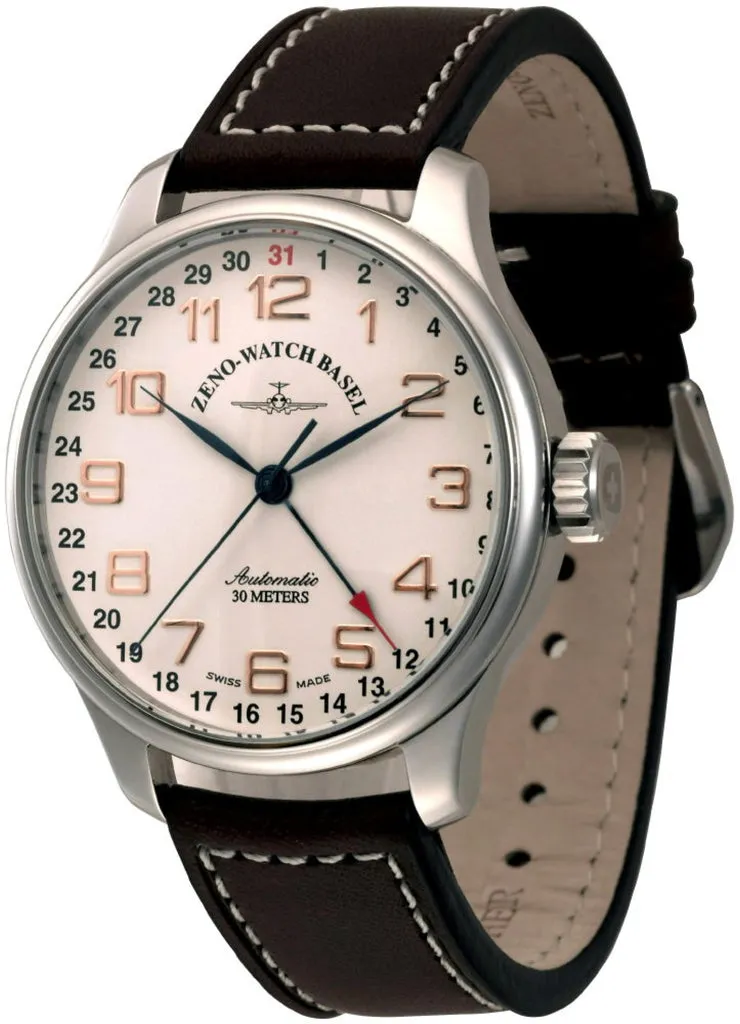 Zeno-Watch Basel OS Retro Pointer date montre automatique