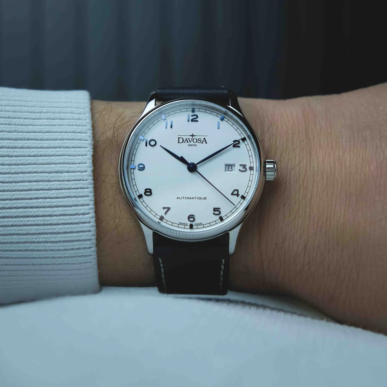 Davosa Classic Vegan Montre Automatique Style Vintage