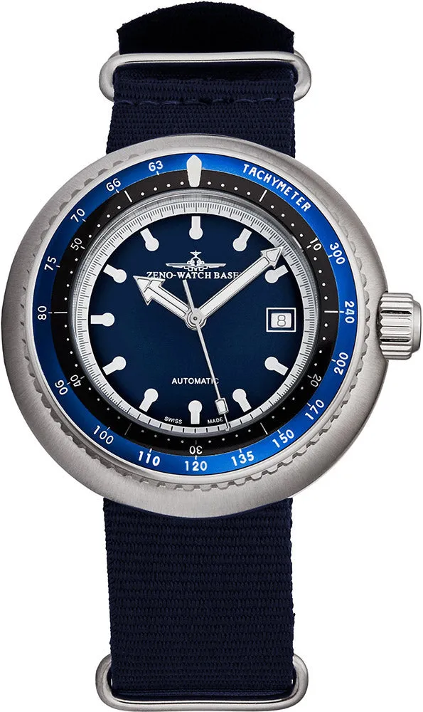 Zeno-Watch Basel Deep Diver Tachymeter montre de plongée édition limitée