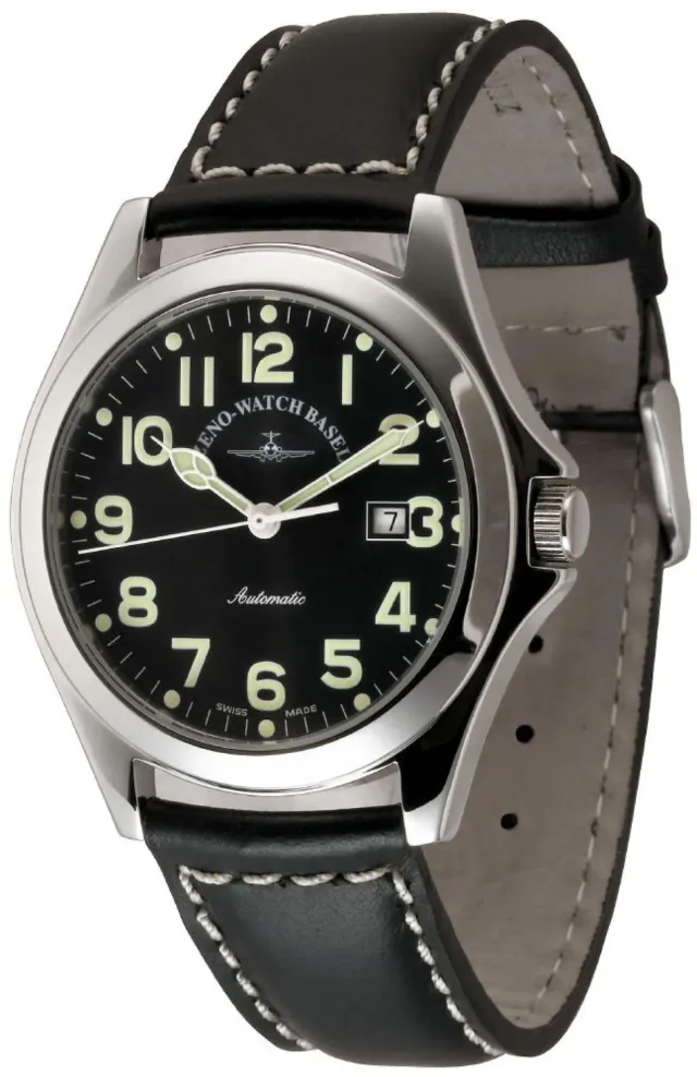 Zeno-Watch Basel Ghandi Pilot montre automatique suisse