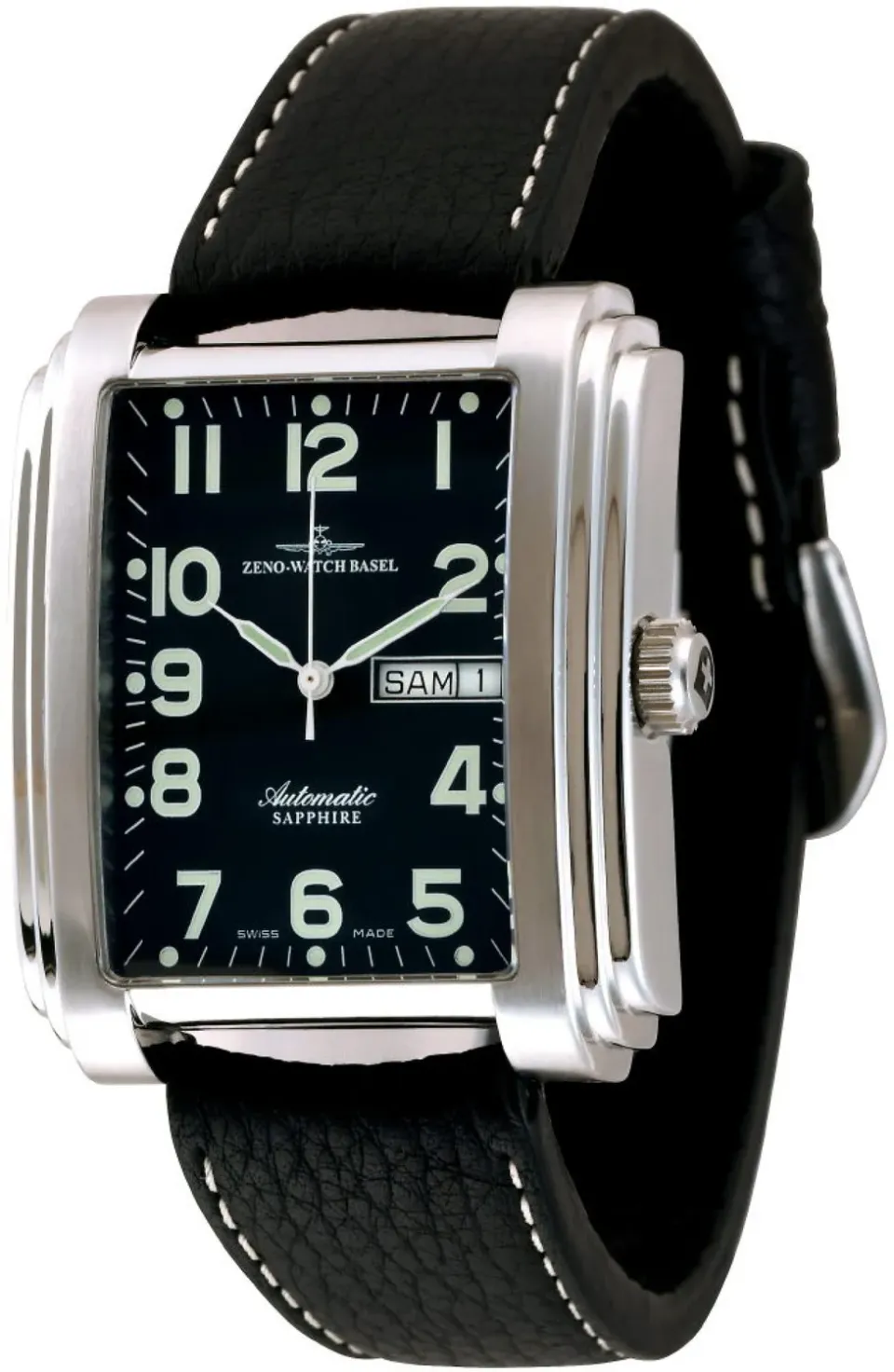 Zeno-Watch Basel Stairs Day Date montre suisse