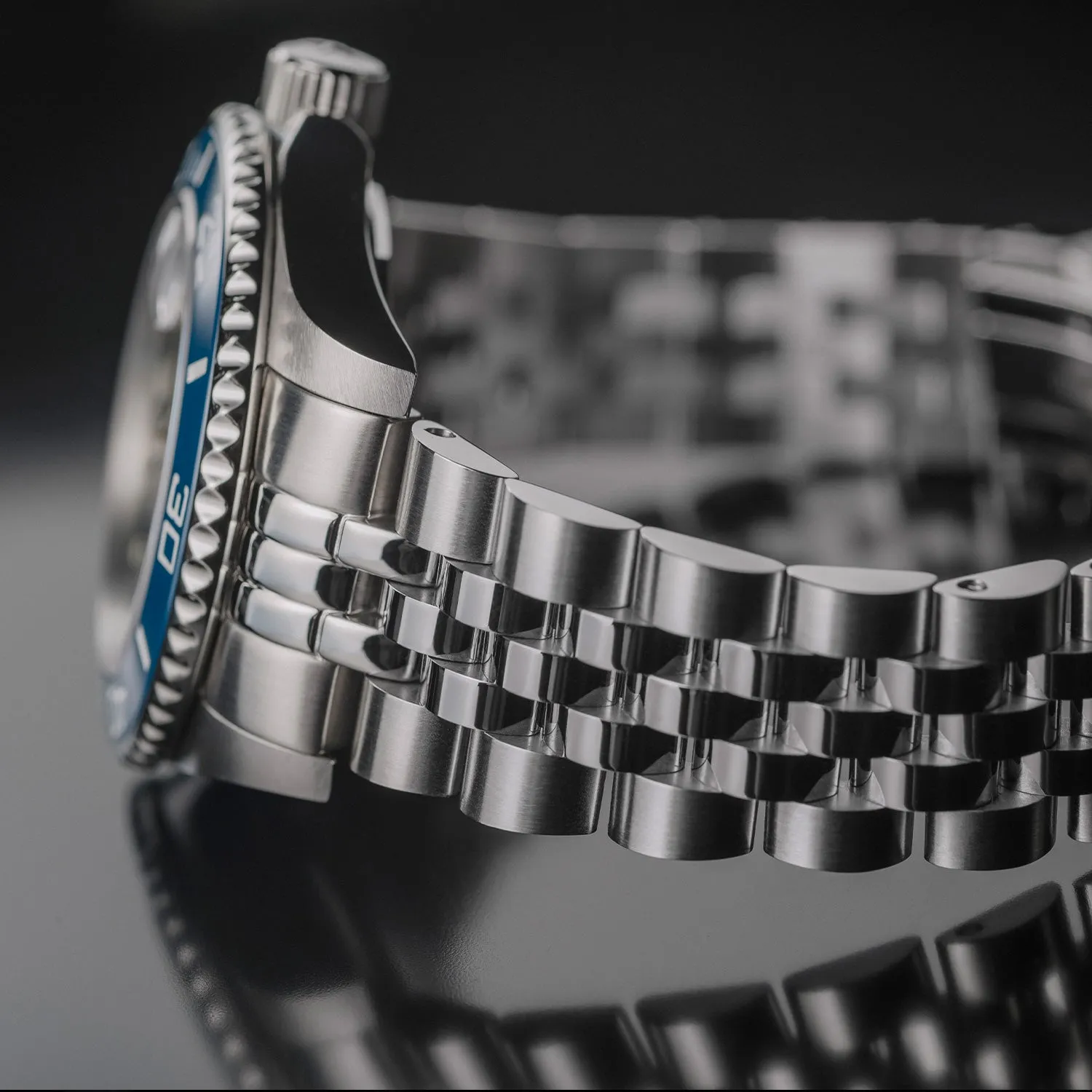 Davosa Ternos Medium PentaLink bracelet acier 18 mm