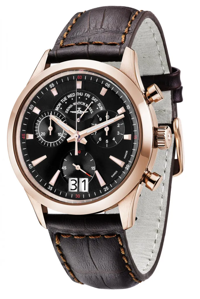 Zeno-Watch Basel Gentleman Chronograph Big Date montre quartz