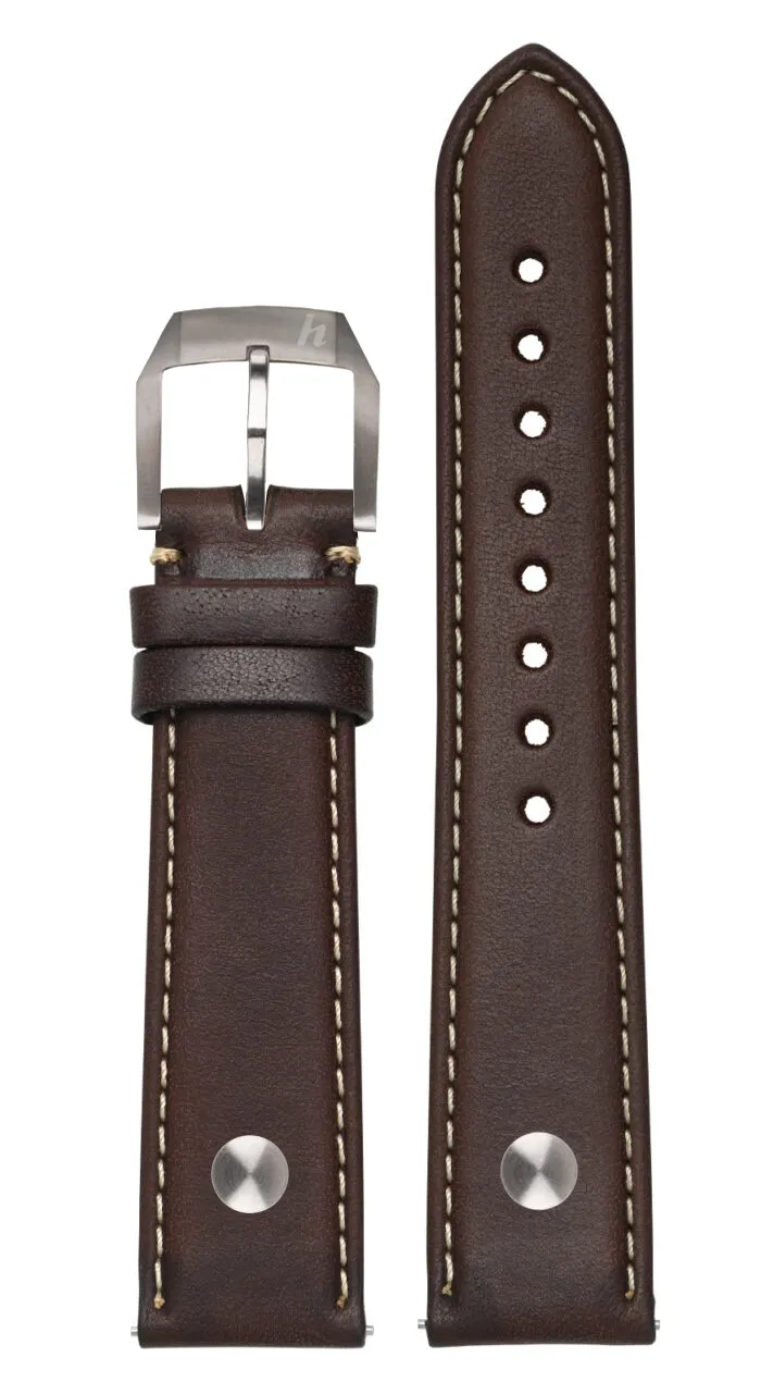 Hanhart 1882 PIONEER bracelet cuir veau 20 mm