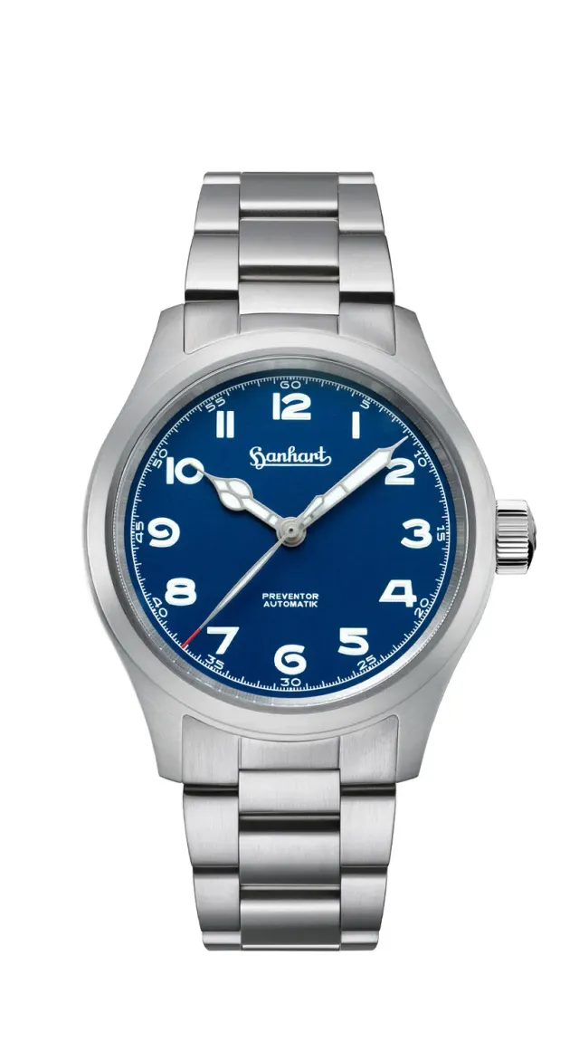 Hanhart Pioneer Preventor HD12 montre 39 mm