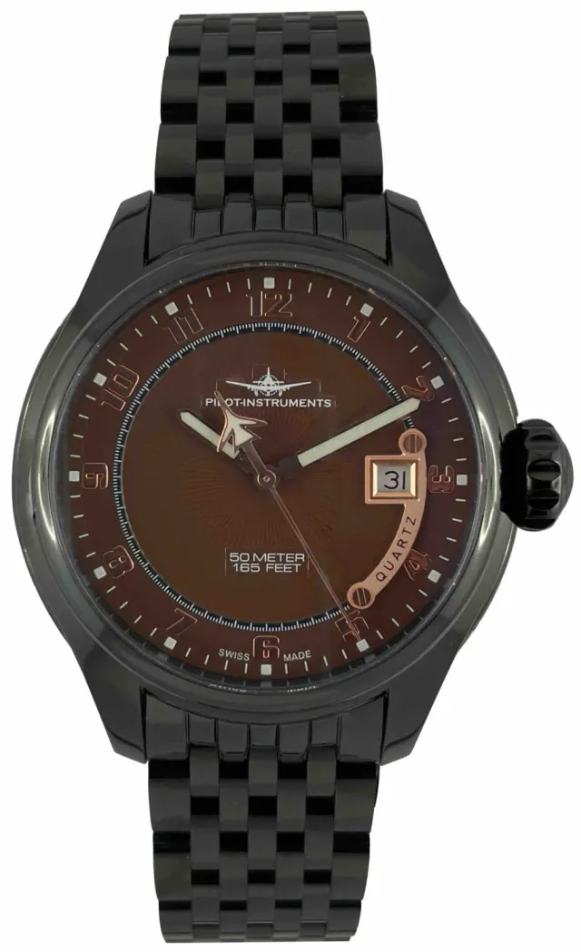 Zeno-Watch Basel Pilot Instruments Quartz montre