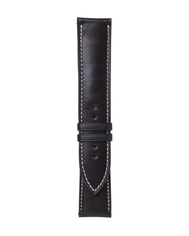 Maurice de Mauriac Dark Brown Leatherstrap bracelet cuir