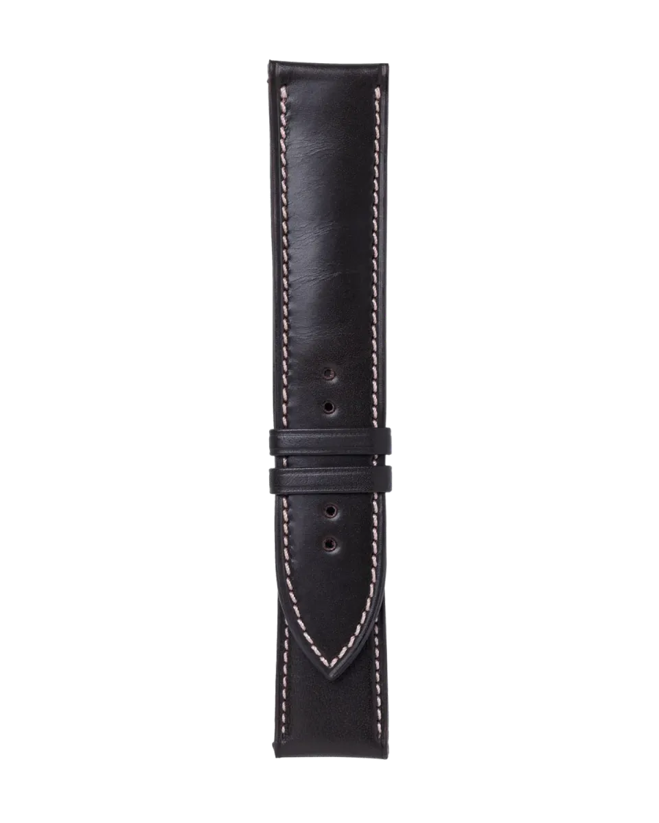 Maurice de Mauriac Dark Brown Leatherstrap bracelet cuir