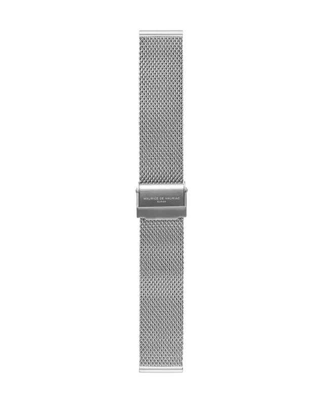 Maurice de Mauriac Bracelet Milanais Acier