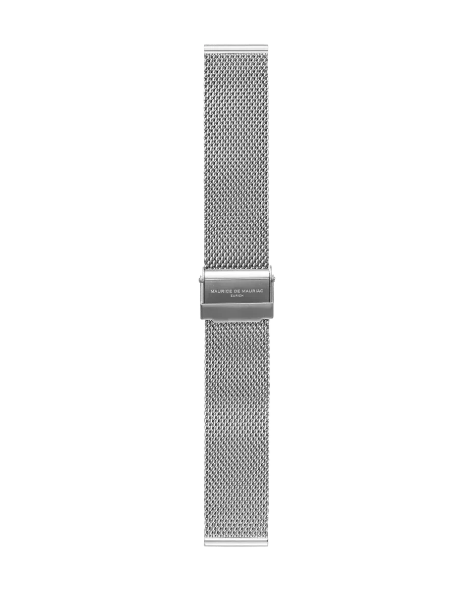 Maurice de Mauriac Bracelet Milanais Acier