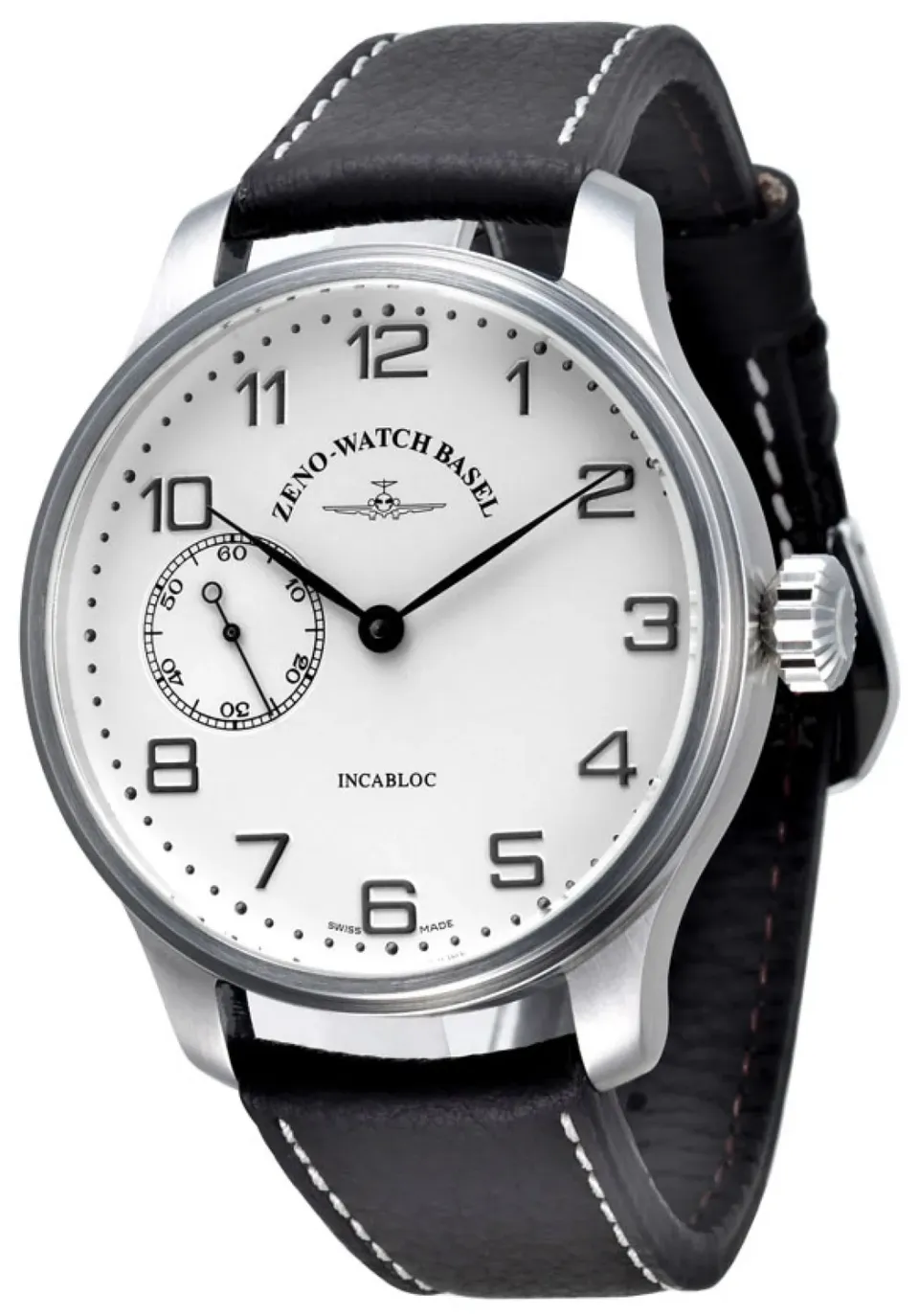 Zeno-Watch Basel Giant Winder montre XXL vintage
