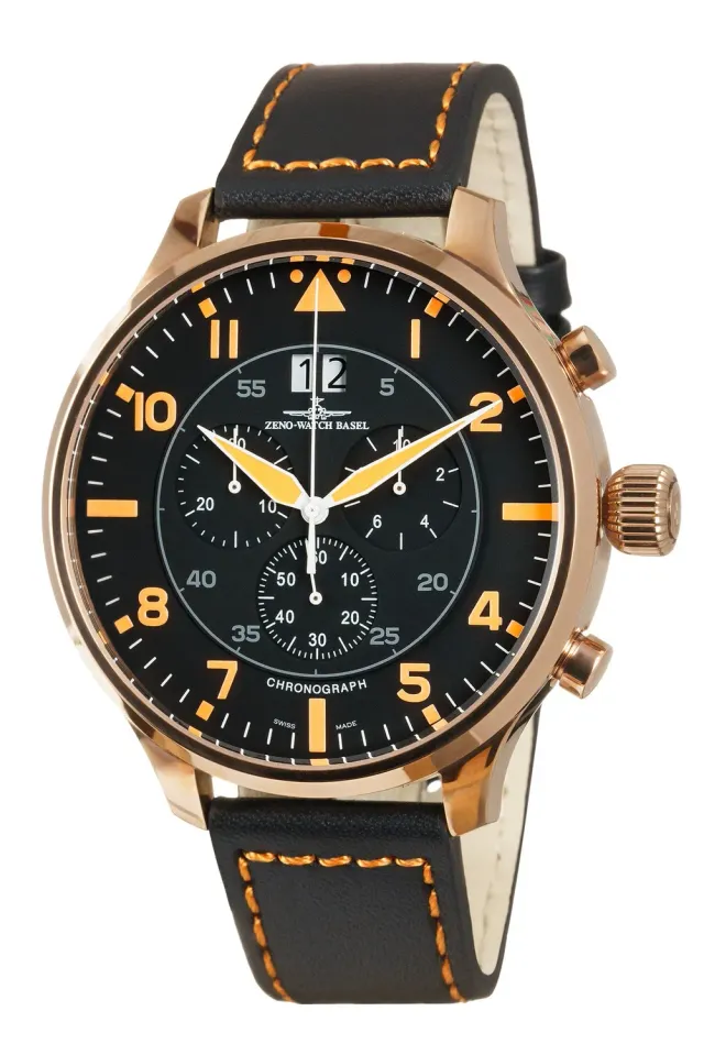 Zeno-Watch Basel Super Oversized Chrono Big Date Navigator montre