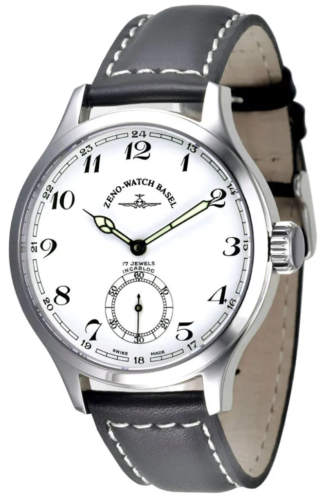 Zeno-Watch Basel OS Retro Winder montre oversize