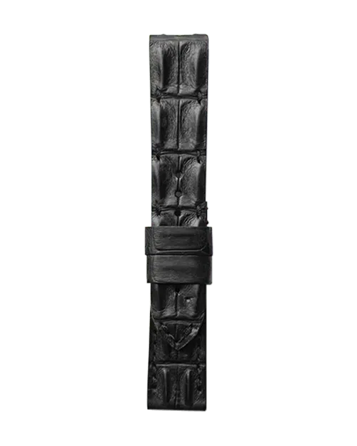 Maurice de Mauriac Hornback Croco bracelet cuir