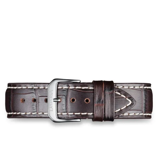 Davosa Calfskin Leather Brown bracelet cuir marron
