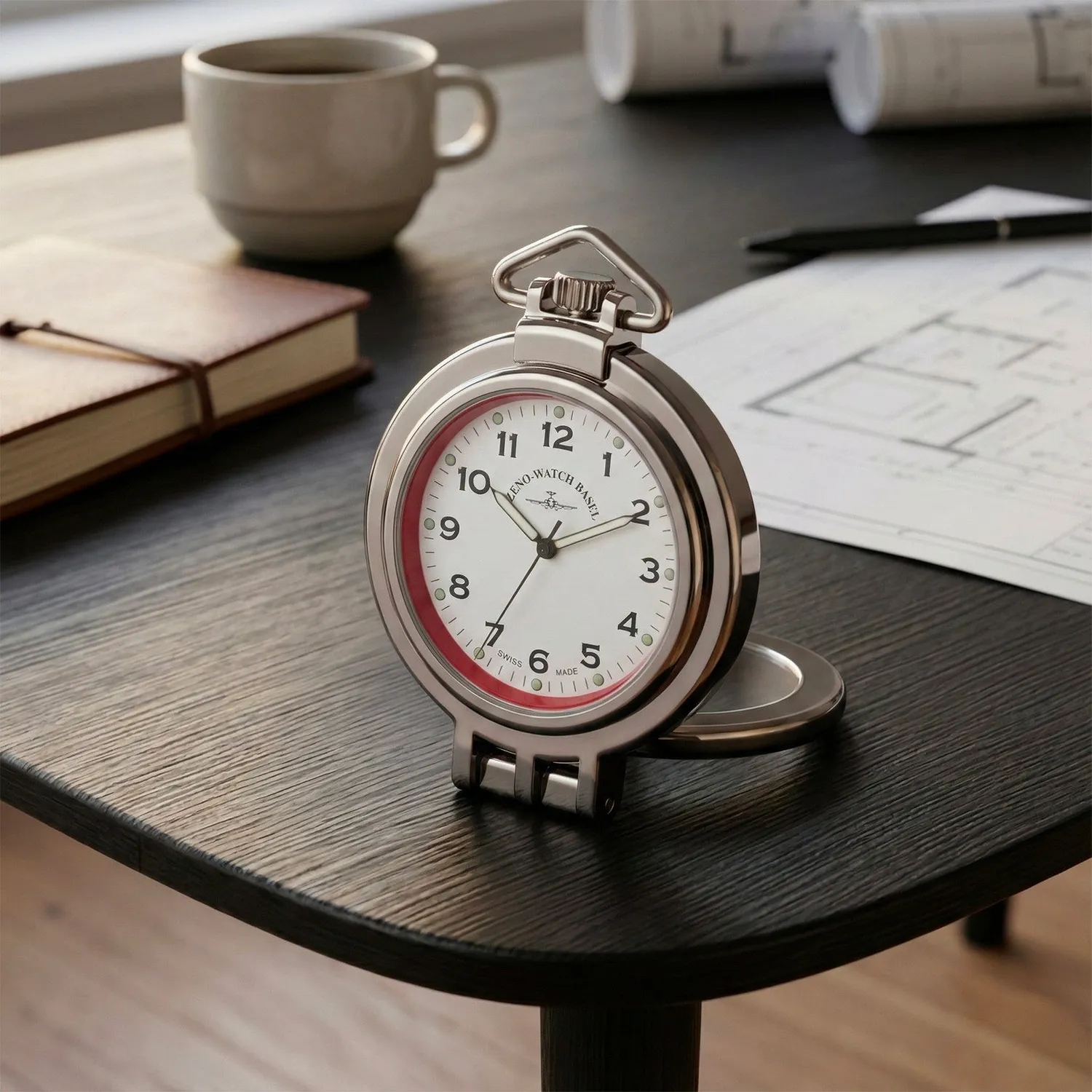 Zeno-Watch Basel Pocket Desk montre de poche