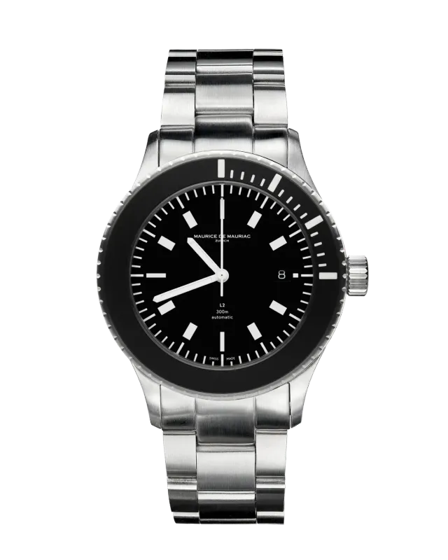 Maurice de Mauriac L2 montre bracelet acier