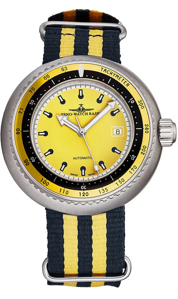 Zeno-Watch Basel Deep Diver Tachymeter montre de plongée édition limitée