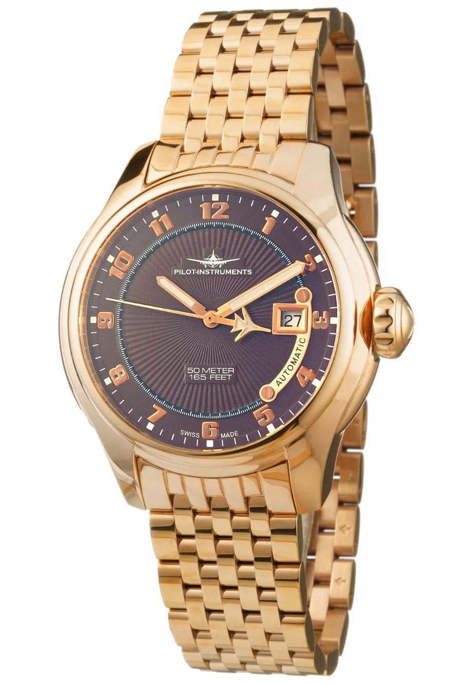 Zeno-Watch Basel Pilot Instruments Automatic montre automatique Amelia