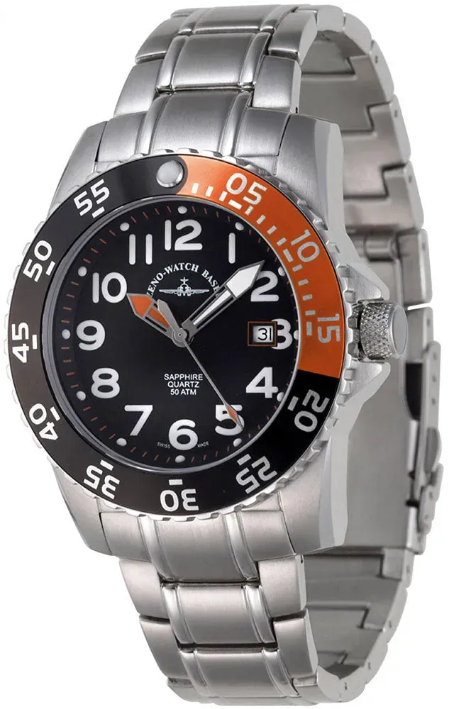 Zeno-Watch Basel Airplanediver II montre plongée 50 ATM