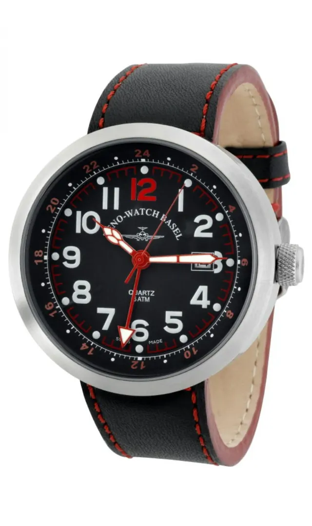 Zeno-Watch Basel Rondo GMT Dual Time montre double fuseau