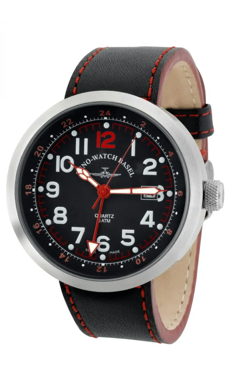 Zeno-Watch Basel Rondo GMT Dual Time montre double fuseau