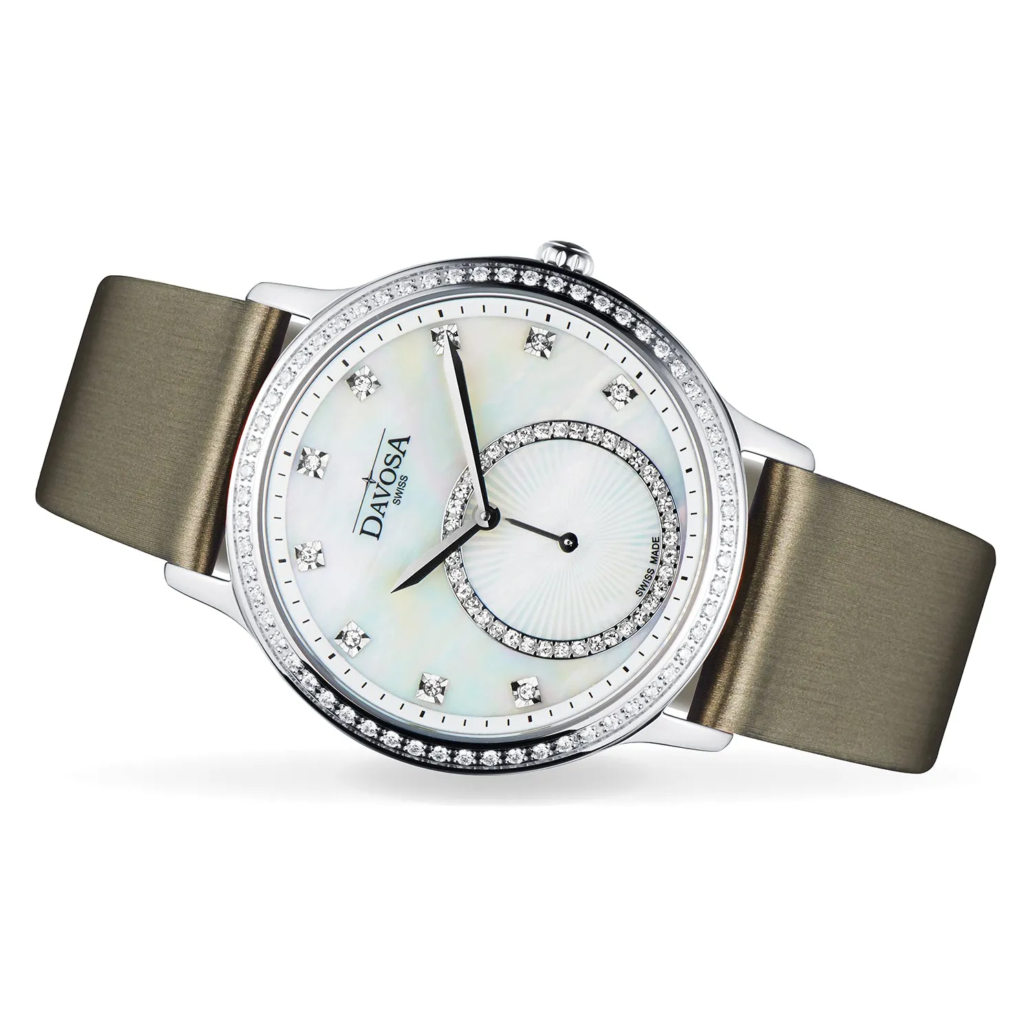 Davosa Audrey montre femme quartz nacre cuir