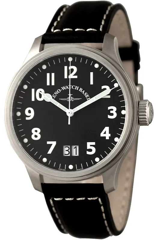 Zeno-Watch Basel Oversized Pilot Big Date Q montre pilote