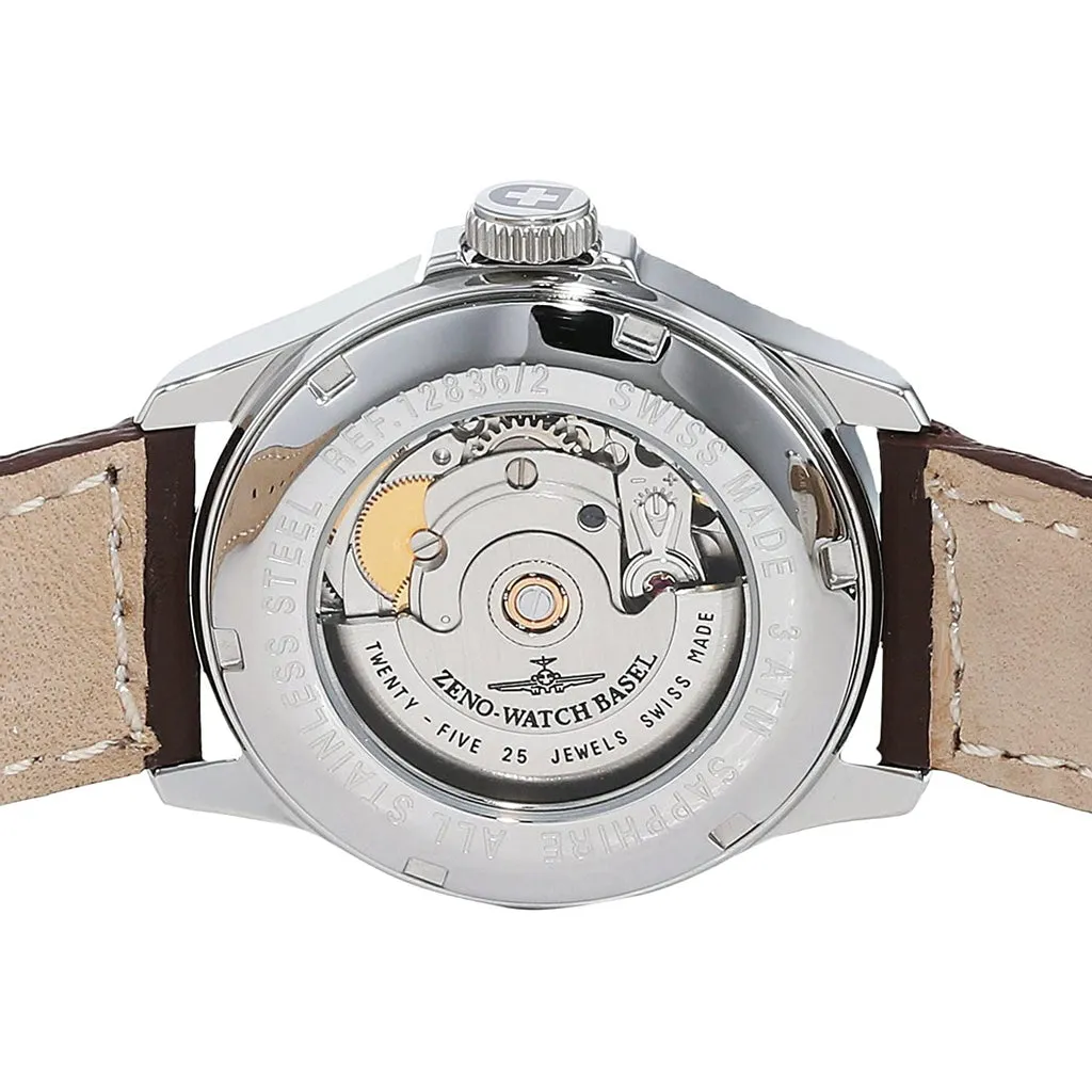 Zeno-Watch Basel Basic Pilot montre automatique 1965