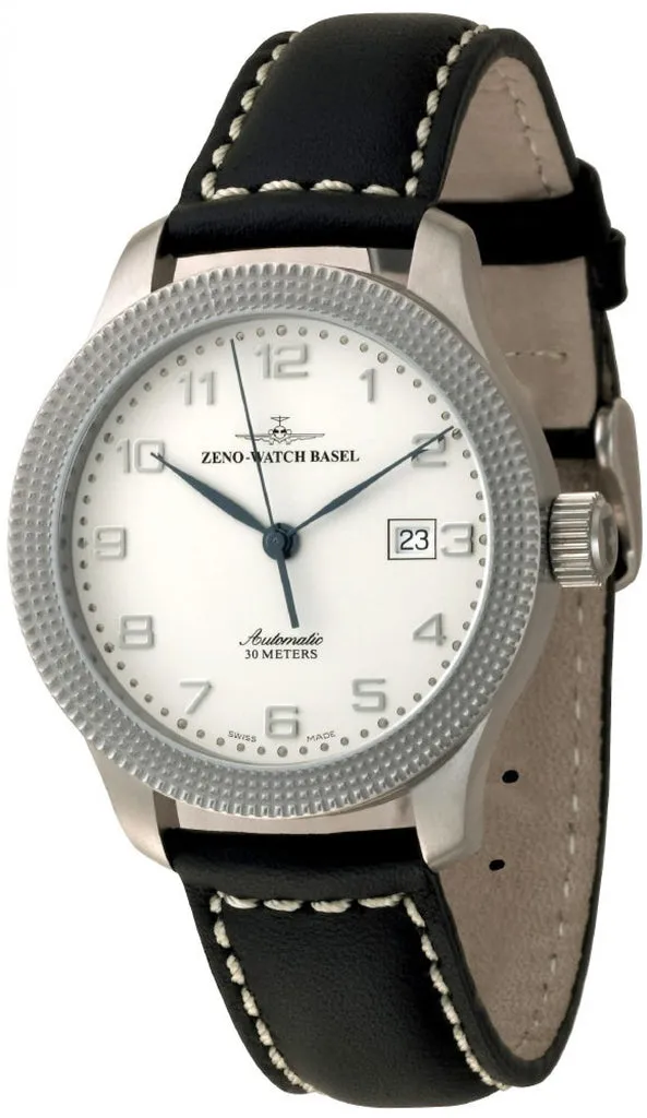 Zeno-Watch Basel New Classic Clou de Paris montre automatique rétro