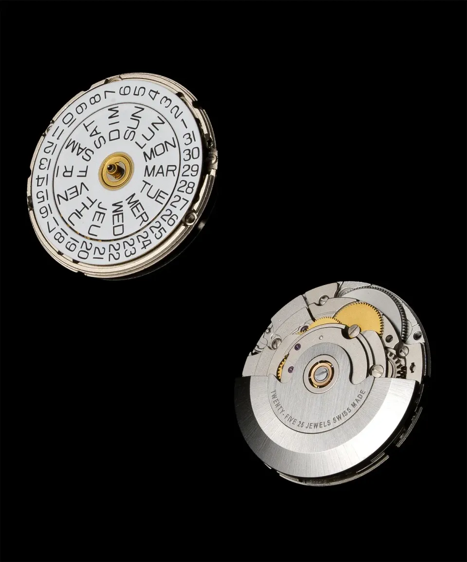 Zeno-Watch Basel ETA 2836-2 mouvement automatique