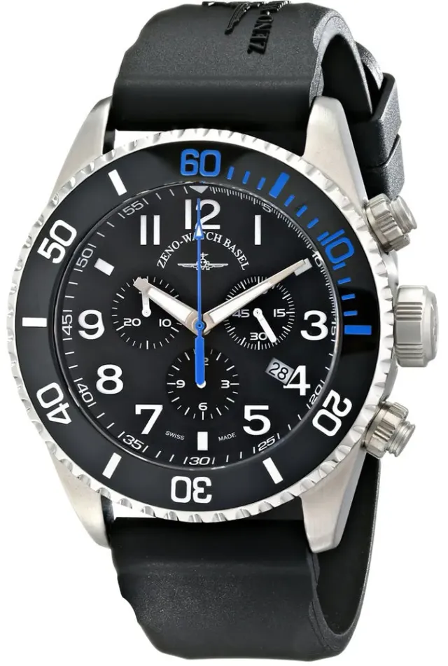 Zeno-Watch Basel Ceramic Sport Chrono montre lunette céramique