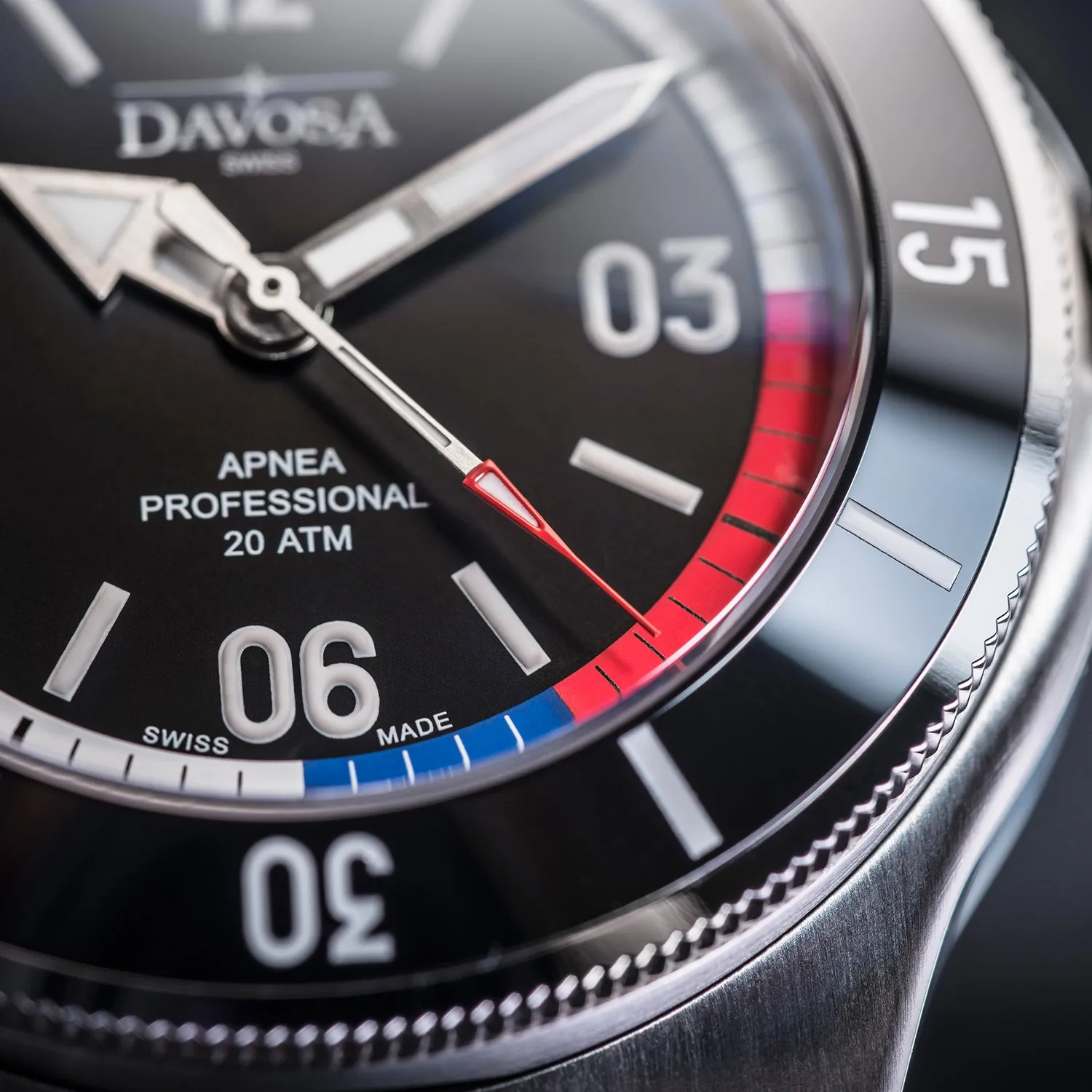Davosa Apnea Diver montre homme automatique 20 ATM