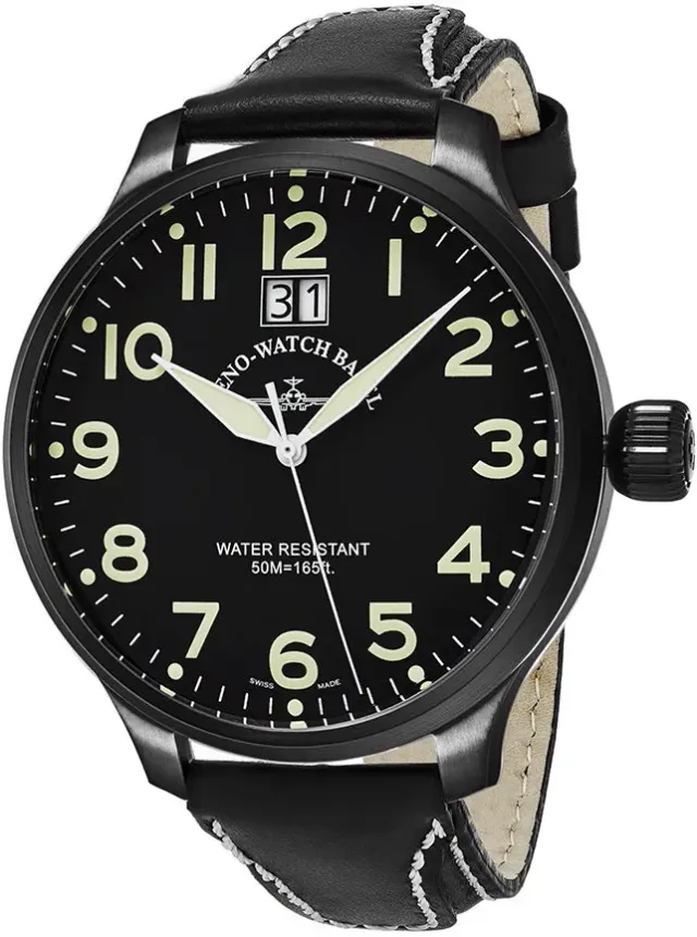 Zeno-Watch Basel Super Oversized montre pilote grande date