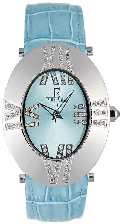 Zeno-Watch Basel Oval Crystals montre ovale quartz